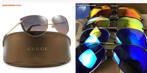 how to check if gucci glasses are real|How to detect fake Gucci Sunglasses: c.